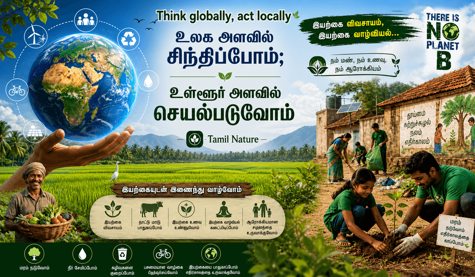 Sustainability through nature and community — இயற்கையும் சமூகமும் இணைந்த நிலையான வாழ்வு | Tamil Nature தமிழ் நேச்சர்