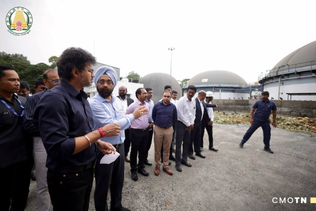 தமிழ்நாட்டில் குப்பையை Bio-CNG மற்றும் இயற்கை உரமாக மாற்றும் நவீன உயிரி எரிவாயு ஆலை